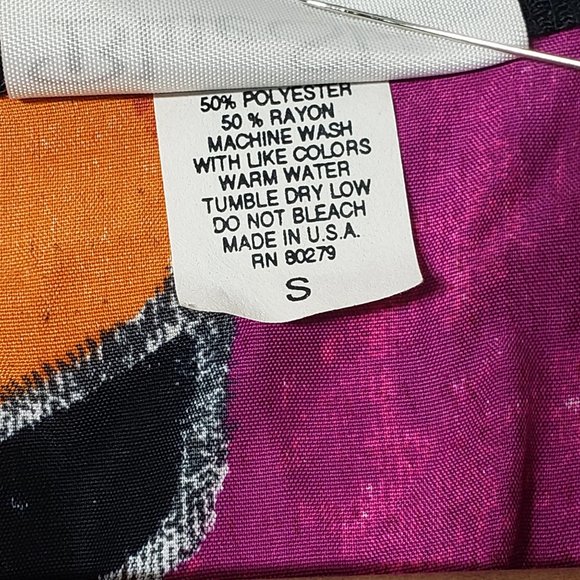 Boho, colorful, chic top size small - Picture 8 of 9